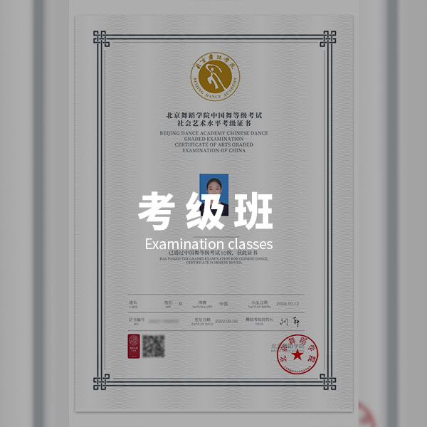 北京舞蹈学院考级班